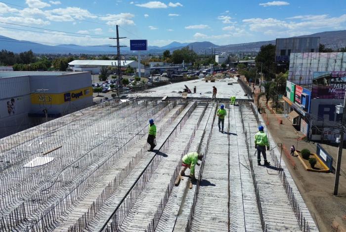 #Morelia | El paso vial de Policía y Tránsito tiene un 80 % de avance; agilizará el flujo de 79 mil vehículos diarios