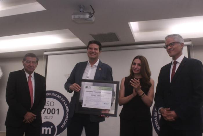 Morelia, primer municipio con certificación internacional en seguridad de la información