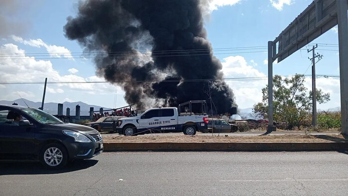 Morelia: Reportan dos incendios en distintos puntos de la ciudad