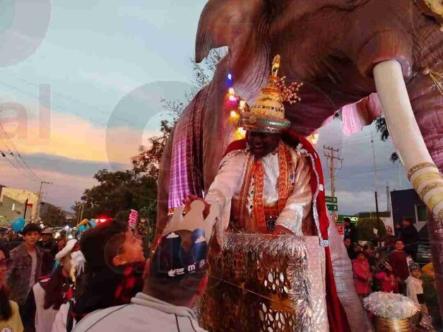 Morelia se llenó de magia con la llegada de los Reyes Magos