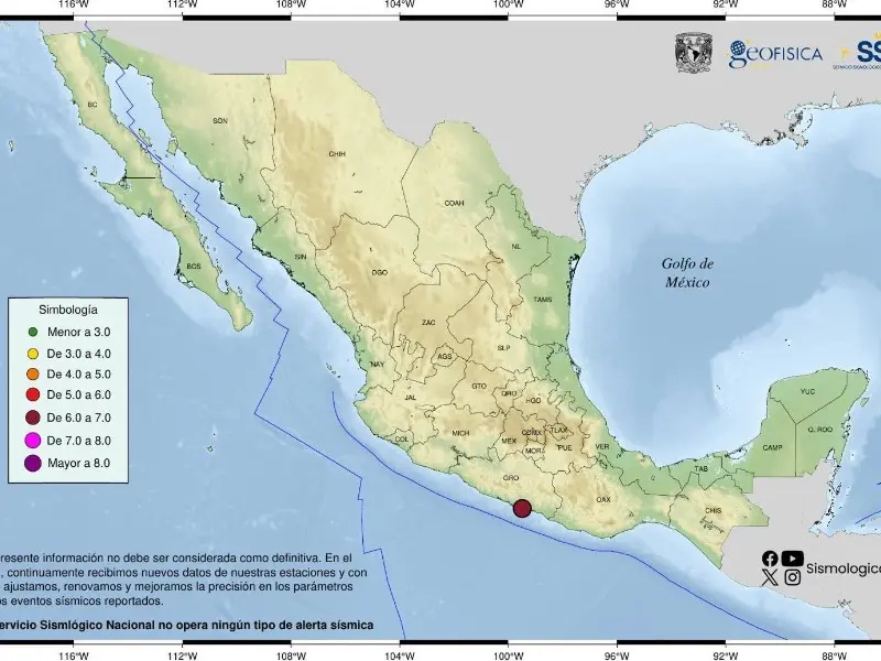 Morelia sin afectaciones por sismo con epicentro en Guerrero