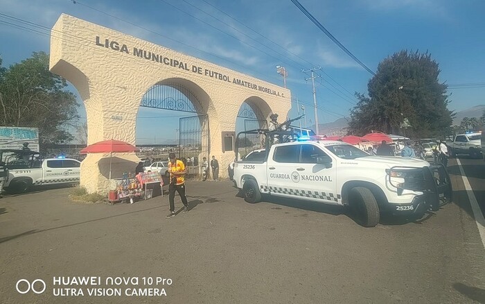 Morelia: Suman 6 heridos tras tiroteo a canchas Policía y Tránsito