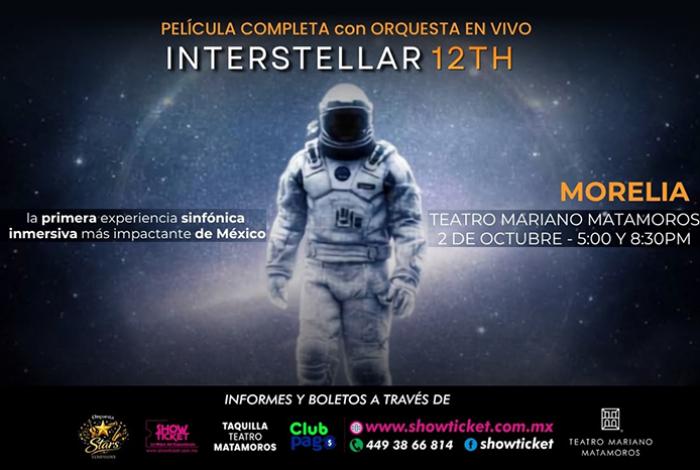 Morelia vivirá una noche entre galaxias, orquesta en vivo y cine con “Interestellar”