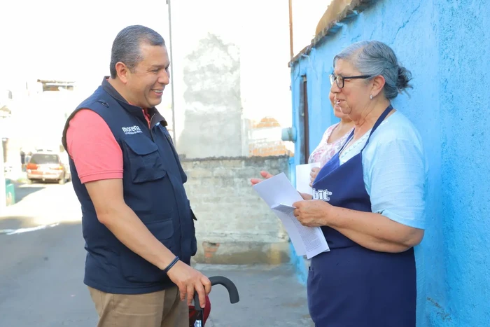 Morelianos agradecen a Barragán por el programa Mano a Mano Camina Seguro