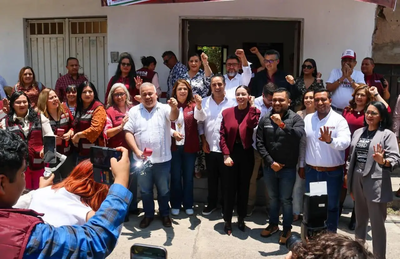 Morena abre centro de afiliación en Ciudad Hidalgo
