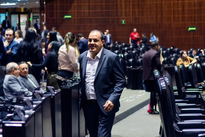 Morena, aliados y el PRI salvan de desafuero a Cuauhtémoc Blanco tras votación en el Congreso