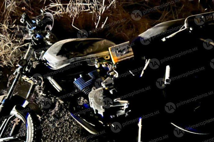 Motociclista choca contra vaca y muere, en Penjamillo