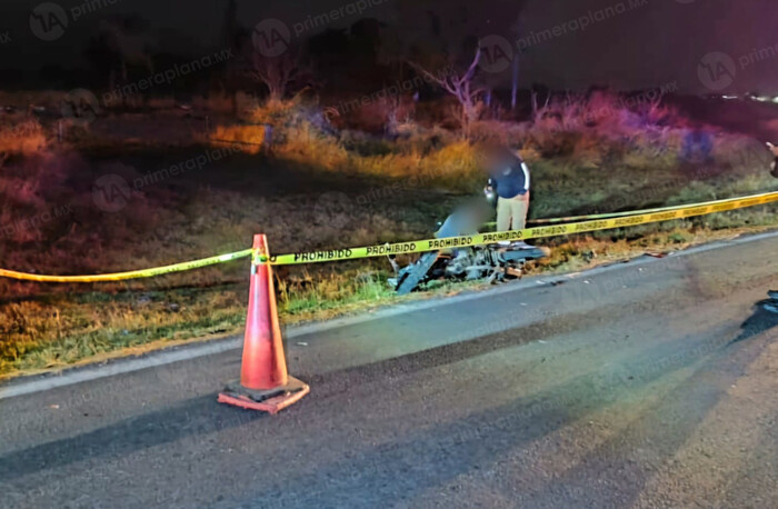 Motociclista derrapa y muere en Vista Hermosa