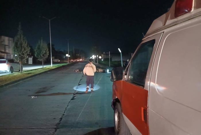 Motociclista fallece al accidentarse en la carretera Zitácuaro-Toluca