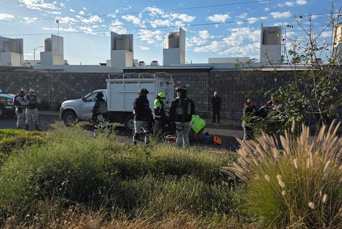 Motociclista resulta gravemente lesionado tras choque en Zamora