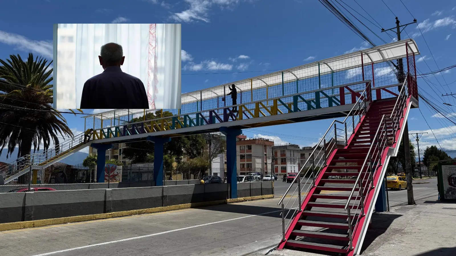 Motociclista salva a adulto mayor en crisis emocional