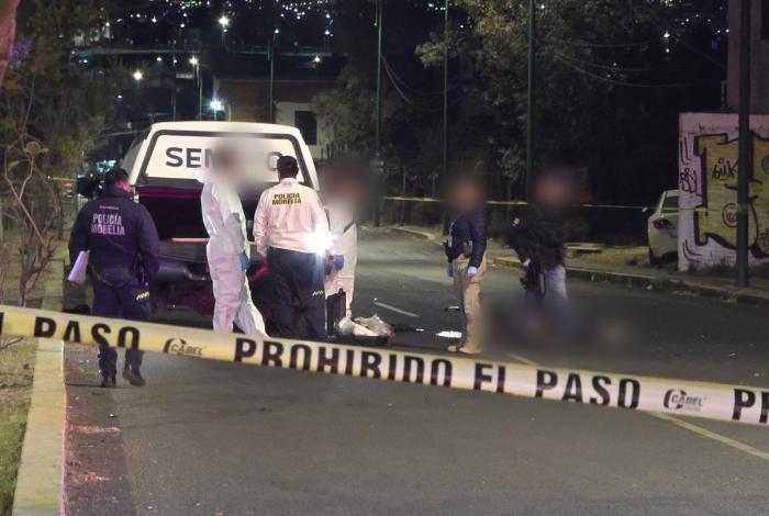 Motociclista sufre mortal accidente en la avenida Amalia Solórzano, al sur de Morelia