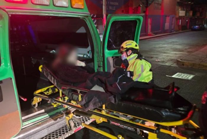 Motociclistas protagonizan aparatoso choque, en Zamora