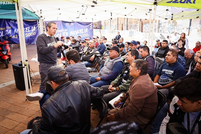 Motociclistas pueden cambiar multas por curso de manejo seguro: Policía Morelia