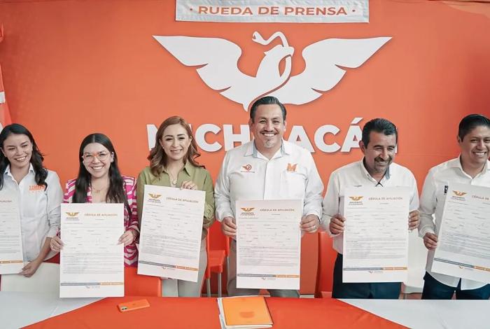 Movimiento Ciudadano anuncia campaña de afiliación en Michoacán
