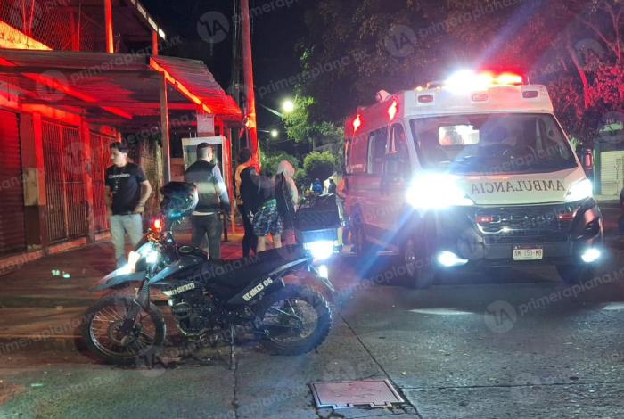 Mu3r3 uno de los bal3ados en la 28 de Octubre, en Uruapan