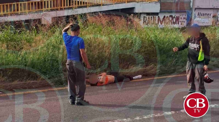 Muere atropellado debajo de puente peatonal al norte de Morelia