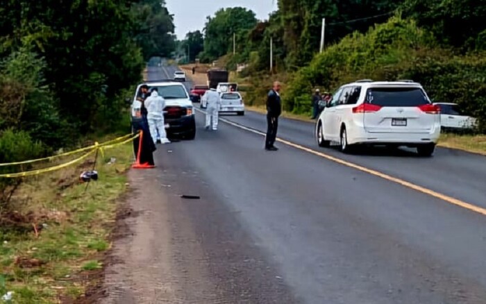 Muere motociclista en accidente de tránsito en la Cuitzitán-Ario de Rosales