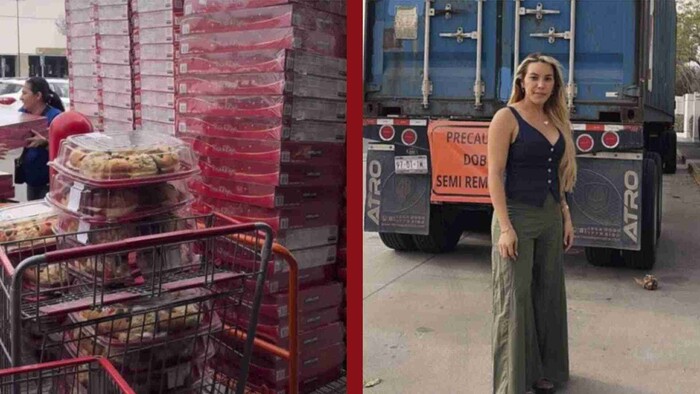 Mujer compra 800 roscas en Costco para revenderlas