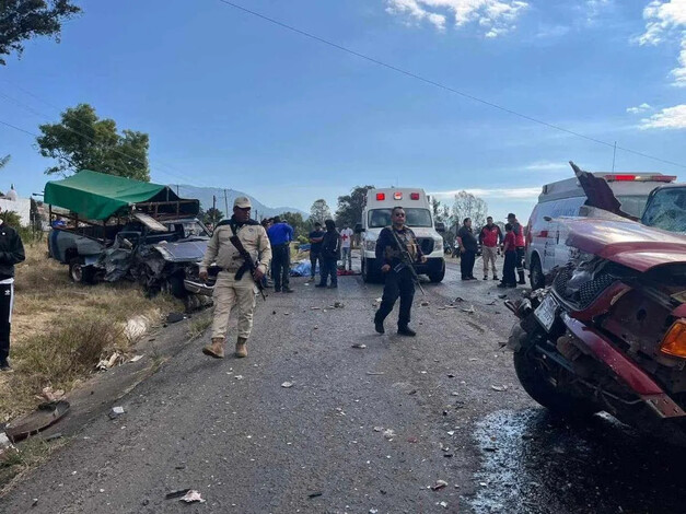 Mujer fallecida en choque entre camionetas en la Zacapu – Quiroga