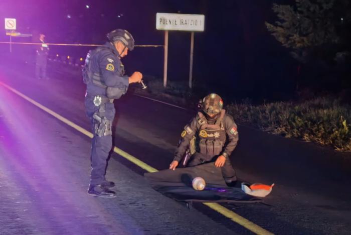 Neutralizan artefacto explosivo en Iratzio