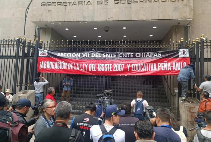 Ni aumento salarial del 100% ni abrogación de Ley del ISSSTE 2007: Segob/SEP a CNTE