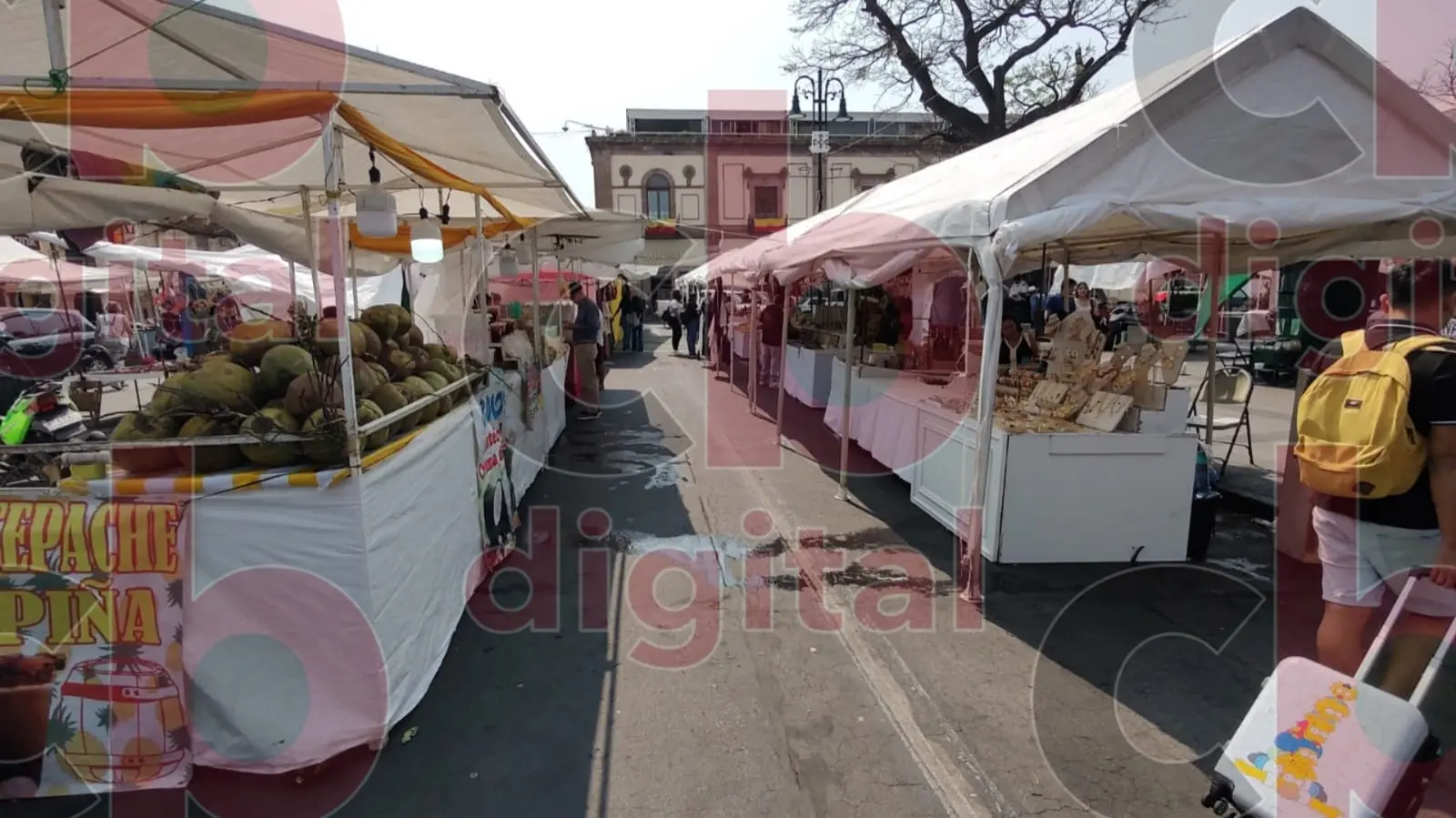 No cuentan con tolerancias los puestos ambulantes en plantón de la CNTE