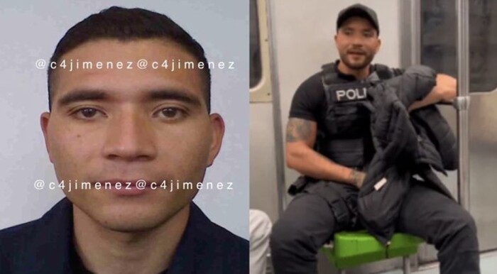 No era actor, policía que filmó video con Luna Bella en Metro de la CDMX