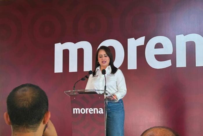 “No existe competencia en Morena para 2027, en unidad vamos a ganar Michoacán”: Gladyz Butanda