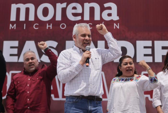 “No hay tiempo para bajar la guardia”: Bedolla convoca a la unidad de Morena desde Puruándiro