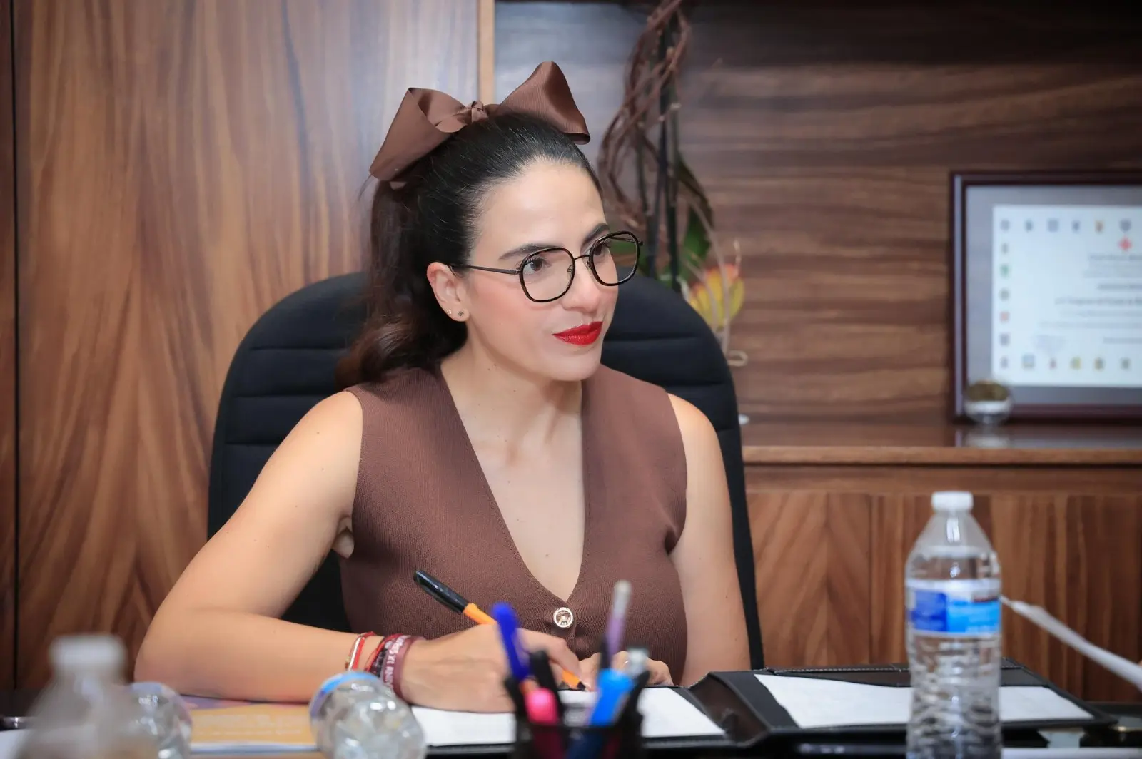 “No llegué aquí por ser mujer, sino por estar preparada”: Bugarini