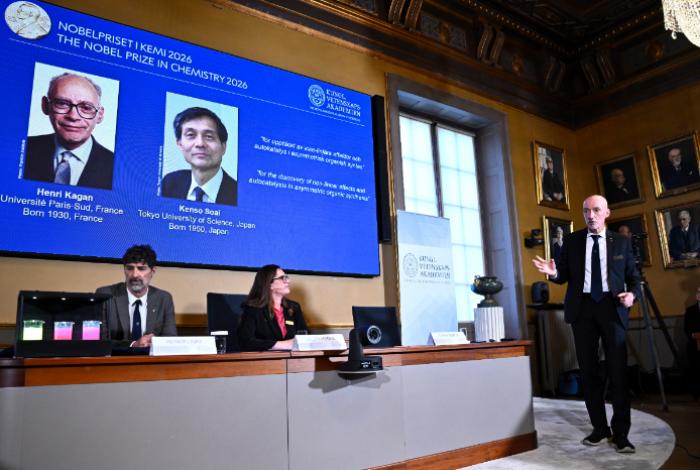 Nobel para Kagan y Soai por resolver el misterio de la asimetría química