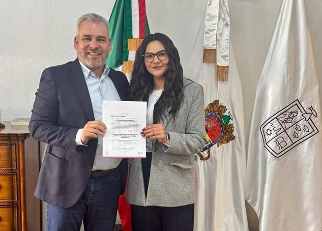 Nombra Bedolla a Sofía Bautista como nueva directora del DIF Michoacán