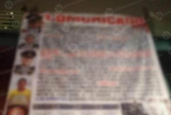 Nuevamente, Morelia despierta con varias narcomantas