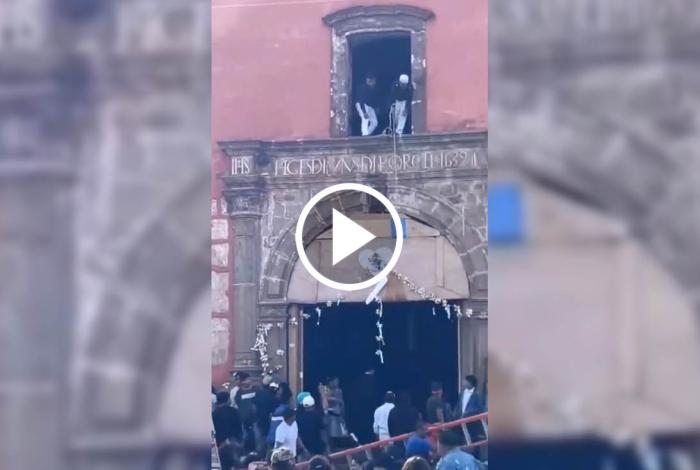 Nuevamente se incendia la iglesia de Nurio