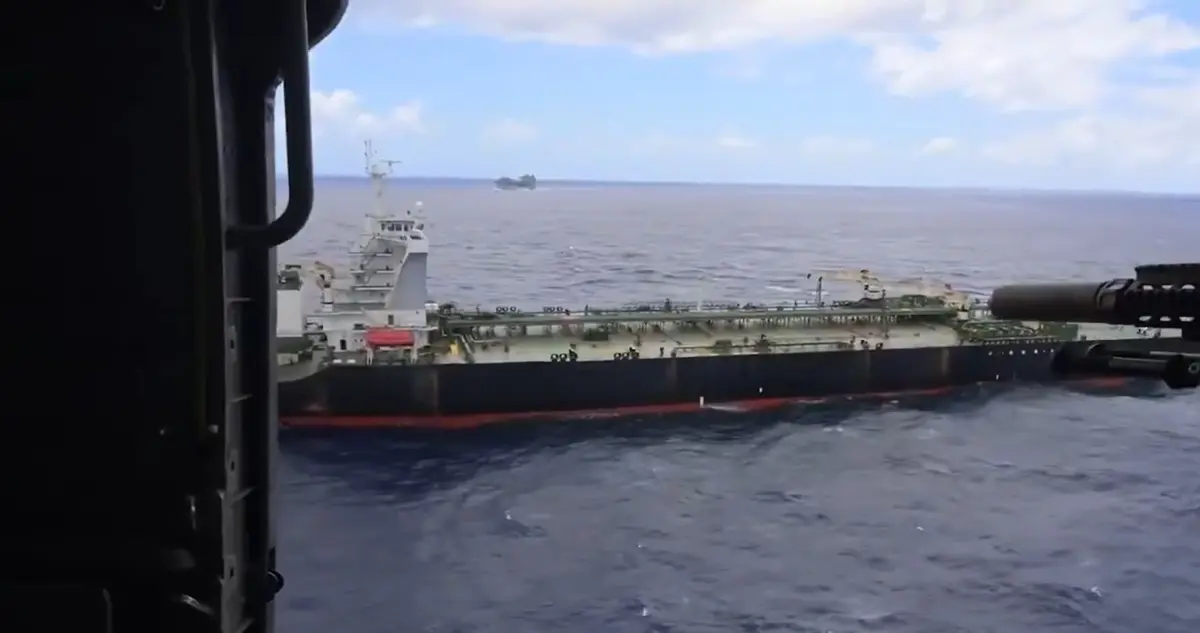 Nuevamente un buque petrolero en el Índico es interceptado por EU