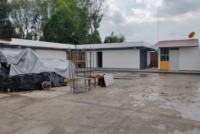 Nuevo bachillerato de reconversión en Uruapan registra avance del 80%: Iemsysem