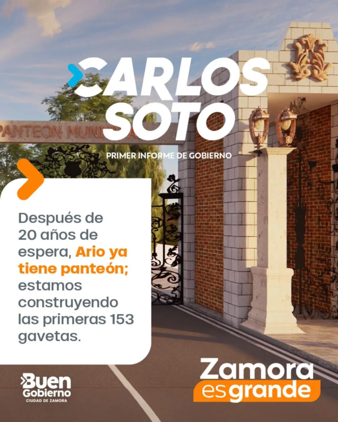 Nuevo panteón en Ario de Rayón tras 20 años de espera