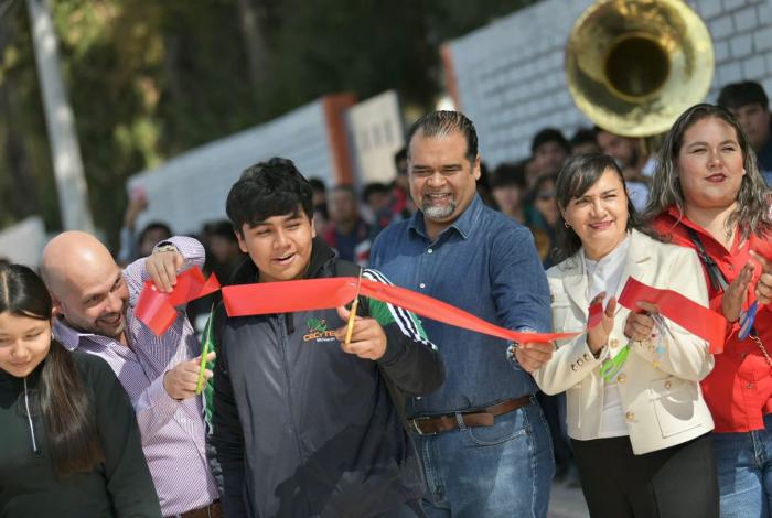 Nuevos accesos viales al Cecytem Puruándiro