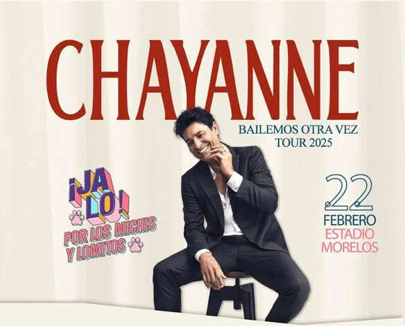 ¡Obtén tus boletos para el concierto gratuito de Chayanne en Michoacán!