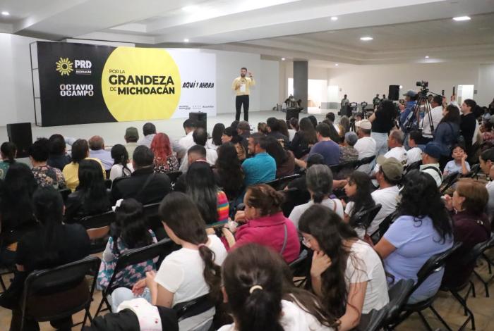 Octavio Ocampo: el PRD recuperará los municipios del Oriente y se pintarán de amarillo en 2027