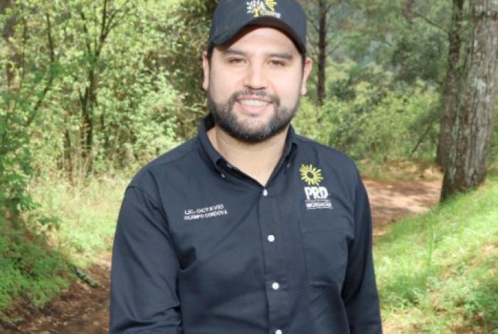 Octavio Ocampo llama a fortalecer el campo michoacano y continuar el legado cardenista