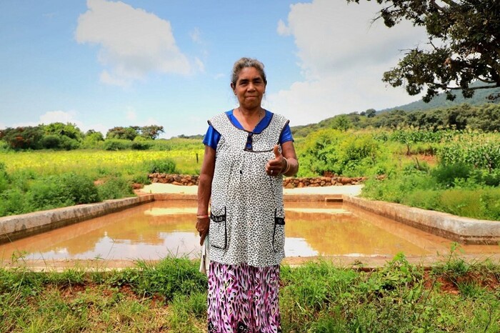 Olla de captación de agua en Cuanajillo beneficia a 70 familias con apoyo del Gobierno de Morelia