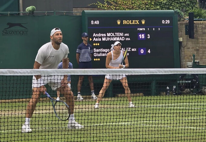 Olmos y González Triunfan y Están en Semifinales de Wimbledon