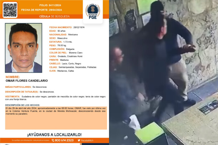 Omar Flores, el hombre que fue "levantado" en un gimnasio en Morelia