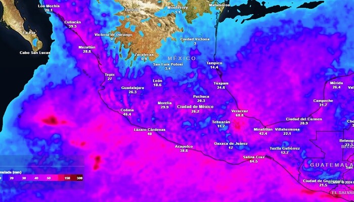 Onda tropical 15 traerá a México lluvias para este fin de semana