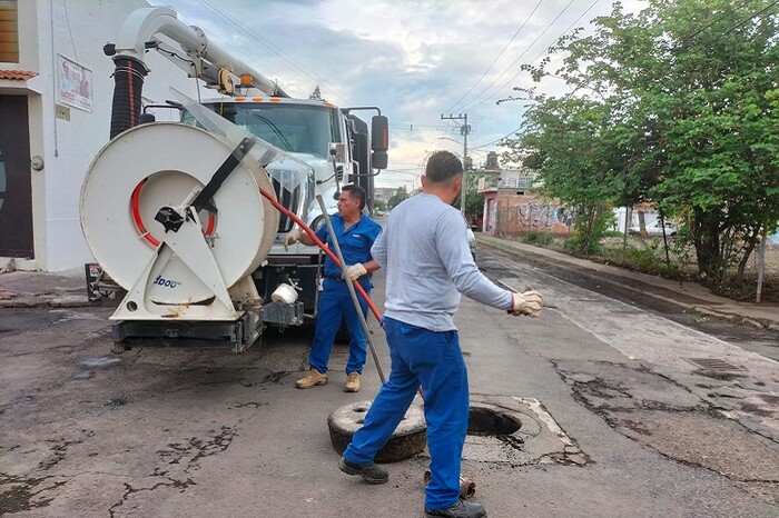 OOAPAS activó protocolo de prevención por lluvias al Norte de Morelia