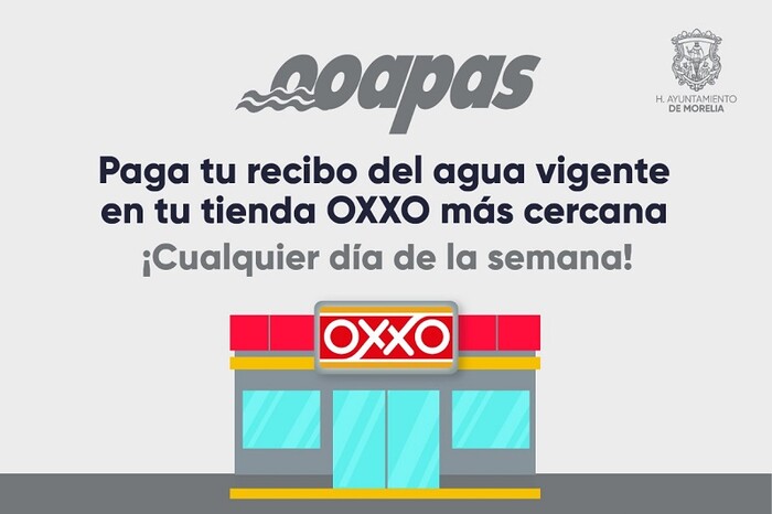 OOAPAS brinda opciones para pagar el recibo del agua el miércoles 1° de mayo