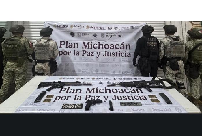 Operación ‘Paricutín’ en Michoacán deja 83 personas detenidas
