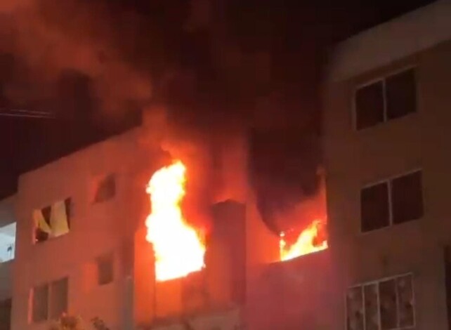 Otro incendio en Villas del Pedregal